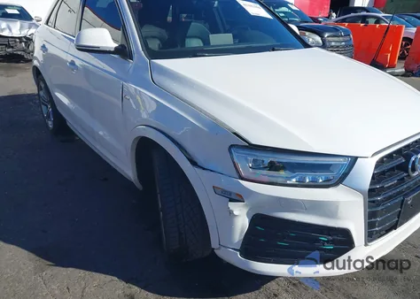 2016 Audi Q3 2.0T Premium Plus from USA, damaged, VIN WA1GFCFSXGR014897